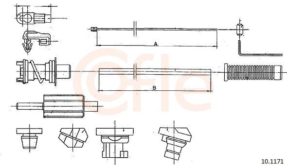Comprar Cable del acelerador Citroen C3 II A51