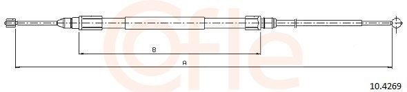 Cable de freno de mano trasero derecho/izquierdo BMW X1 