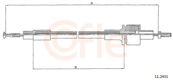 Comprar Cable de embrague Ford Sierra I GBC