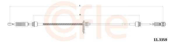Cable para caja de cambios manual para Mercedes V  638