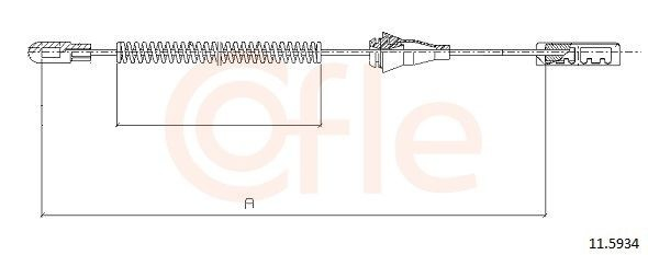 Cable de freno de mano trasero derecho/izquierdo SPJ 999199 precio, desde 4,49 EUR