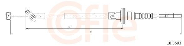  Cable de embrague Chevrolet Spark (Matiz) 