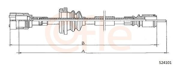 Árbol flexible del velocímetro  Renault Trafic I bus (TXW) (1989 - 2001) precio, desde 14,14 EUR
