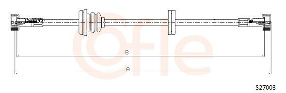 Árbol flexible del velocímetro  Skoda Felicia I hatchback (791, 6U1) (1994 - 1997) precio, desde 10,36 EUR