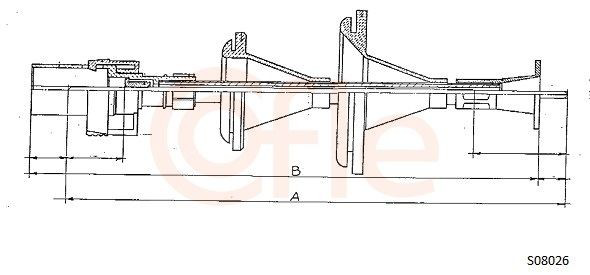 Árbol flexible del velocímetro  Mercedes 6151472 precio, desde 17,12 EUR