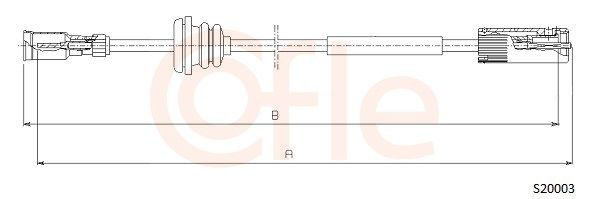 Comprar Cable velocímetro Opel Corsa B S93