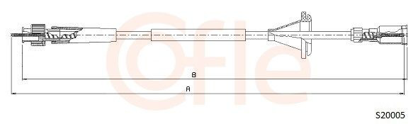 Comprar 90484623 General Motors Cable velocímetro