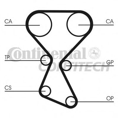 Comprar CT1027 Continental/Siemens Correa trapezoidal
