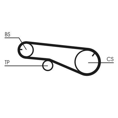 Correa del eje de equilibrado Continental/Siemens CT1109 precio, desde 9,03 EUR