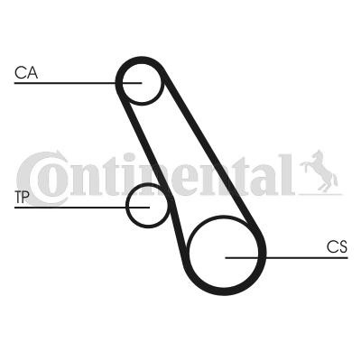 Comprar CT1109 Continental/Siemens Correa del eje de equilibrado