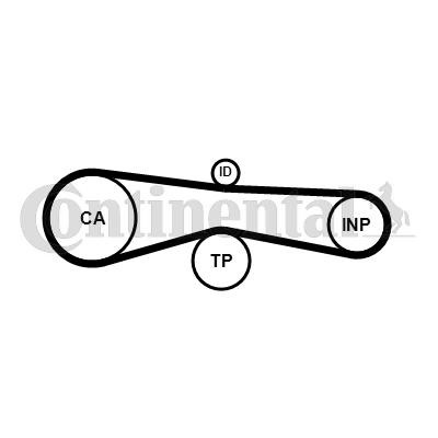 Comprar Correa distribución Volkswagen Touareg II 7P5, 7P6