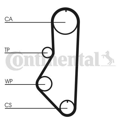Comprar ADM57501 Blue Print Correa distribución