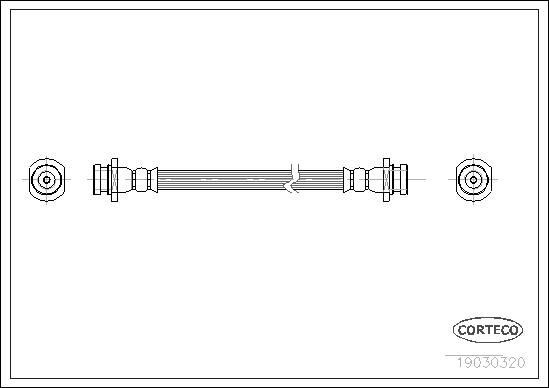 Comprar Latiguillo de freno delantero Nissan Sunny III Y10 a bajo precio