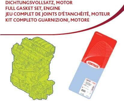 Juego de juntas para motor para Toyota Yaris P13