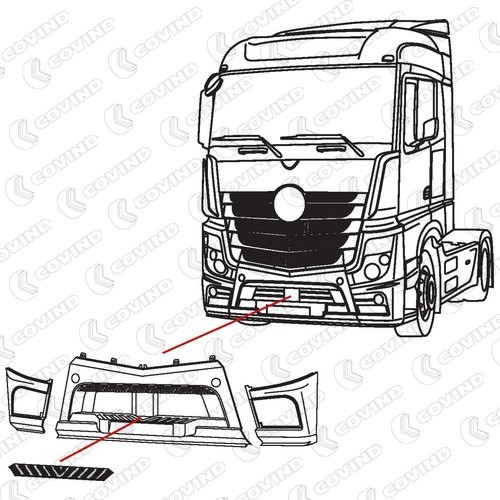 Estribo izquierdo Mercedes A9608850311 precio, desde 9,85 EUR