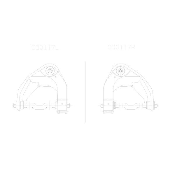 Comprar CQ0117R CTR Brazo superior derecho de la suspensión delantera
