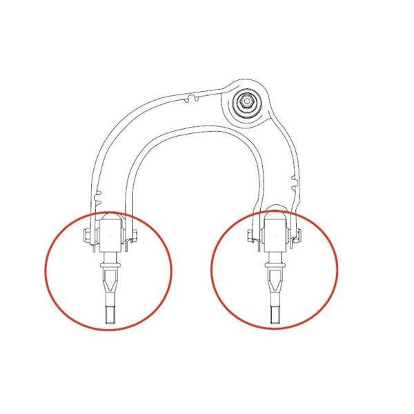 Comprar GV0245 CTR Buje del brazo de suspensión delantero superior