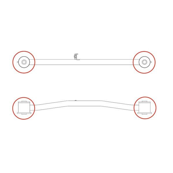 Comprar GV0396 CTR Buje del brazo transversal trasero