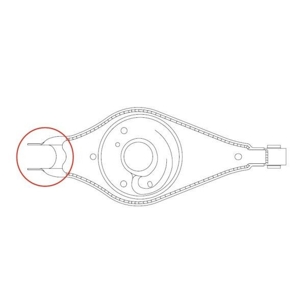 Comprar GV0552 CTR Buje del brazo inferior trasero