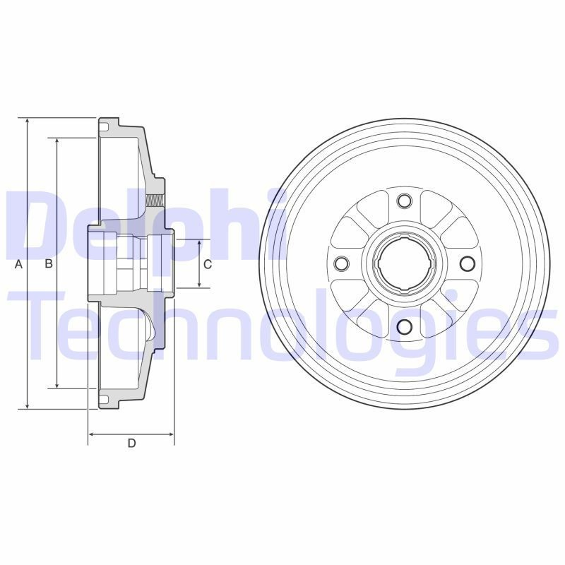 Comprar 0K30A26251 Hyundai/Kia Tambor de freno trasero
