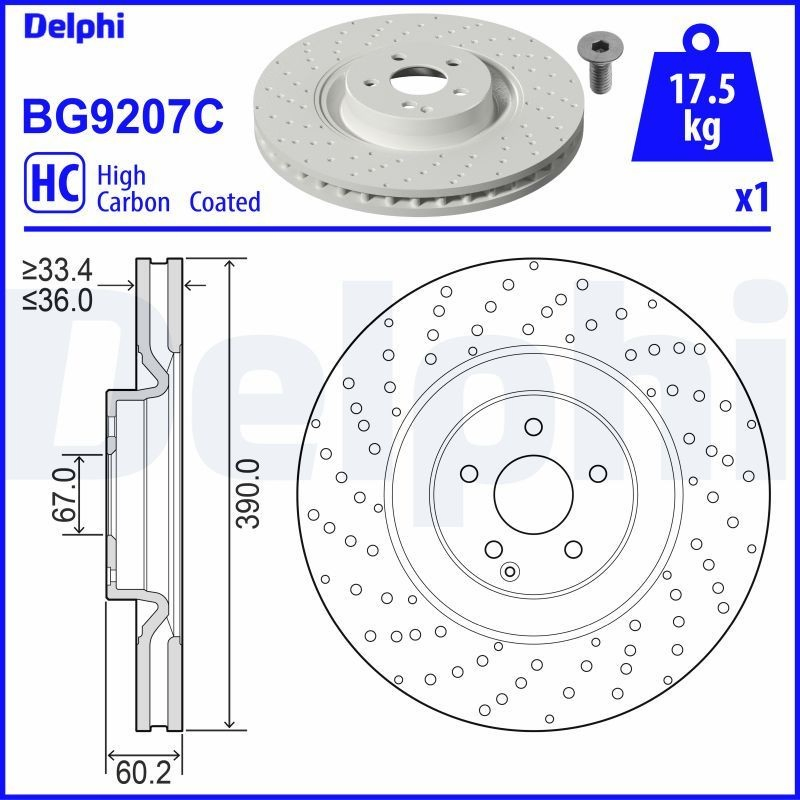 BG9207C Delphi Discos