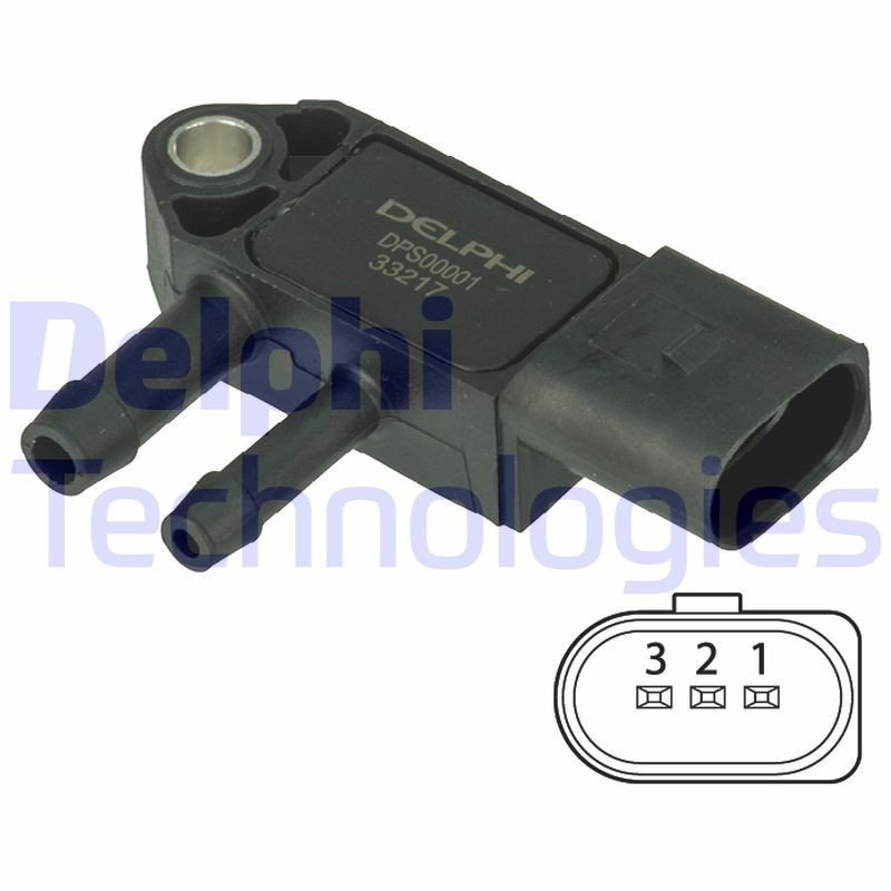 DPS00001 Delphi Sensor, presión gas de escape