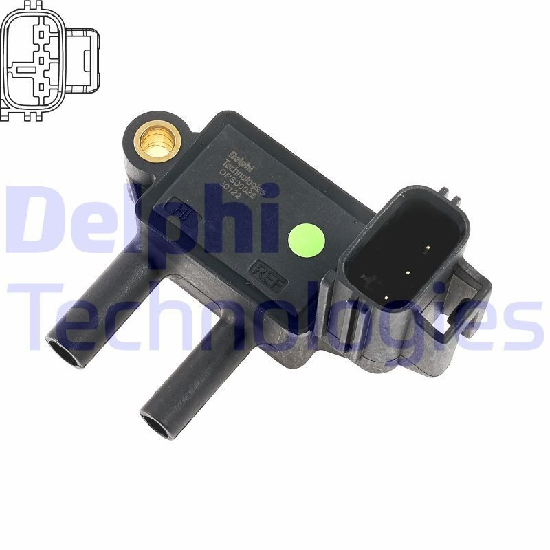 DPS0002612B1 Delphi Sensor de presion de escape
