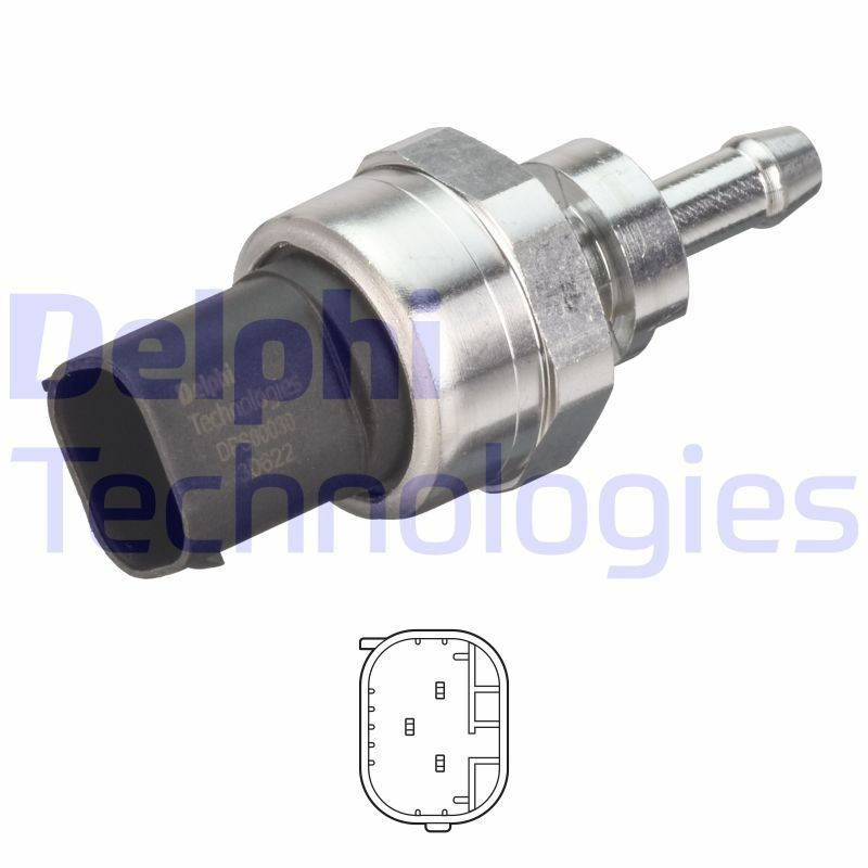 Sensor de presion gases de escape DPS0003012B1 Delphi