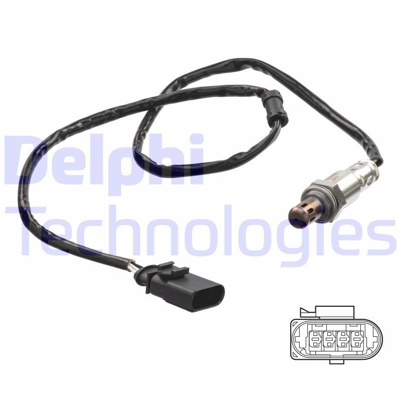 ES2121512B1 Delphi Sonda lambda, sensor de oxígeno después del catalizador derecho
