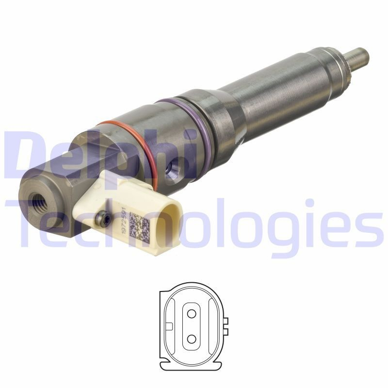 HRE305 Delphi Inyector de combustible