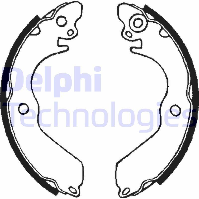 Comprar LS1649 Delphi Zapatas de freno