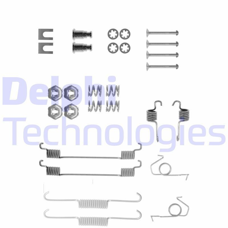  Kit de montaje de zapatas de freno traseras Ford Fiesta 