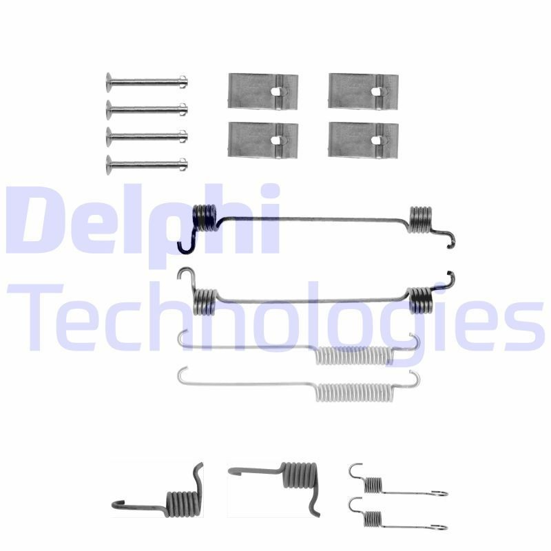  Kit de montaje de zapatas de freno traseras Ford Escort 