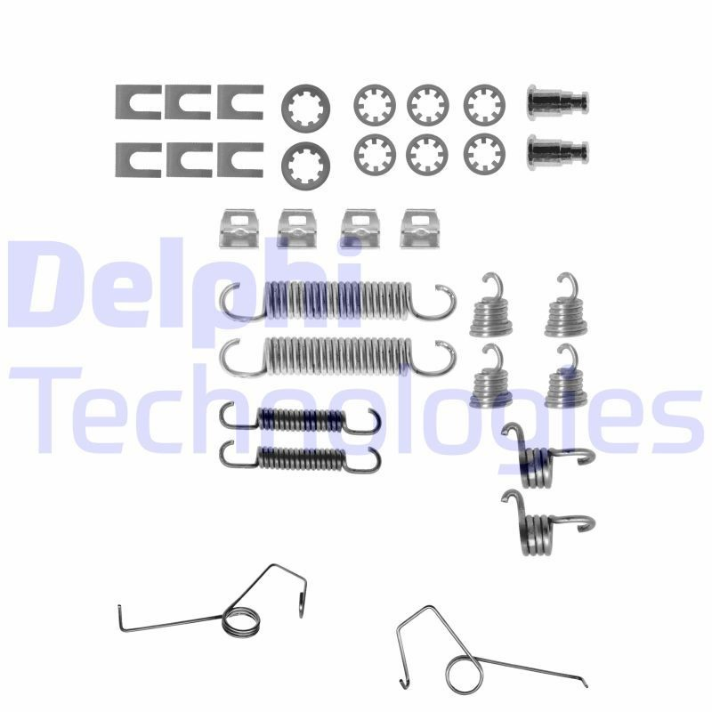 Kit de montaje de zapatas de freno traseras para Renault Trafic I TXX