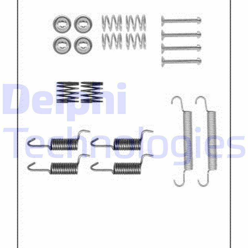  Kit de montaje de zapatas de freno traseras Hyundai Getz 