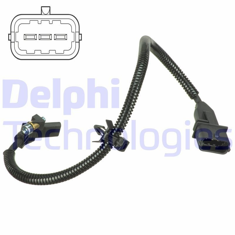 SS11321 Delphi Sensor de posición del cigüeñal