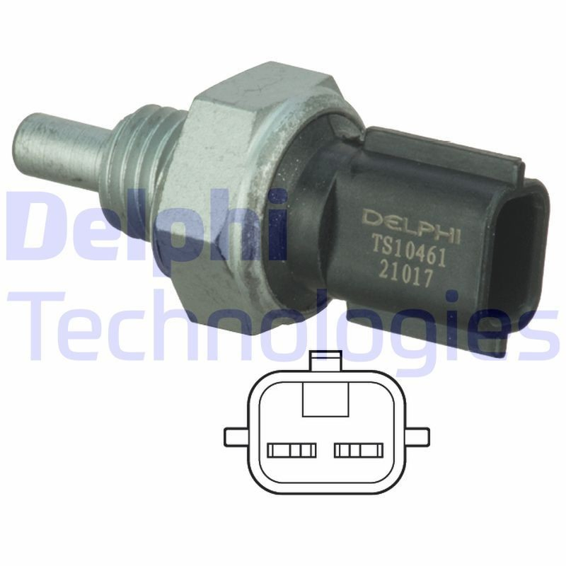 TS10461 Delphi Sensor temperatura refrigerante