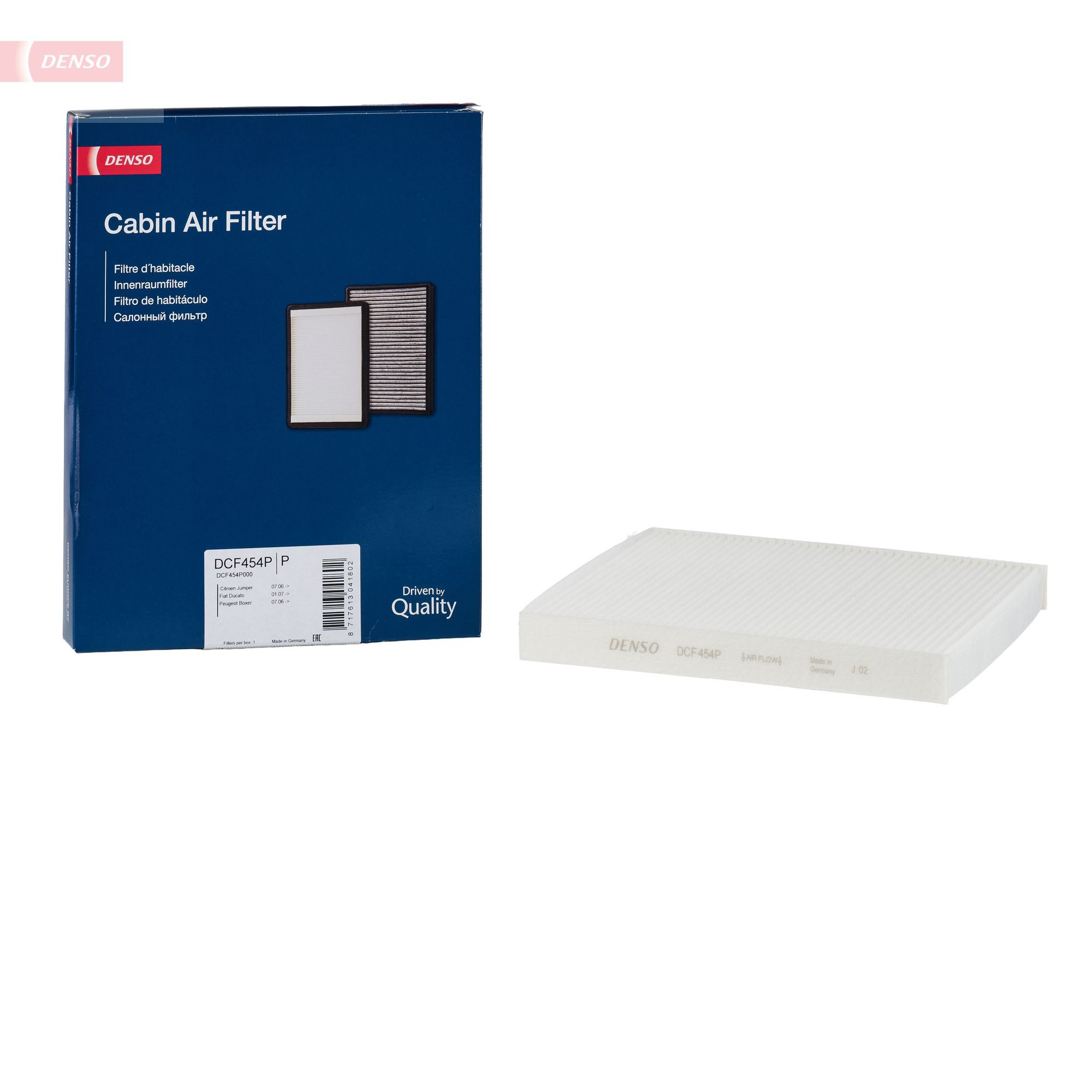 Filtro de cabina Denso DCF454P precio, desde 11,92 EUR