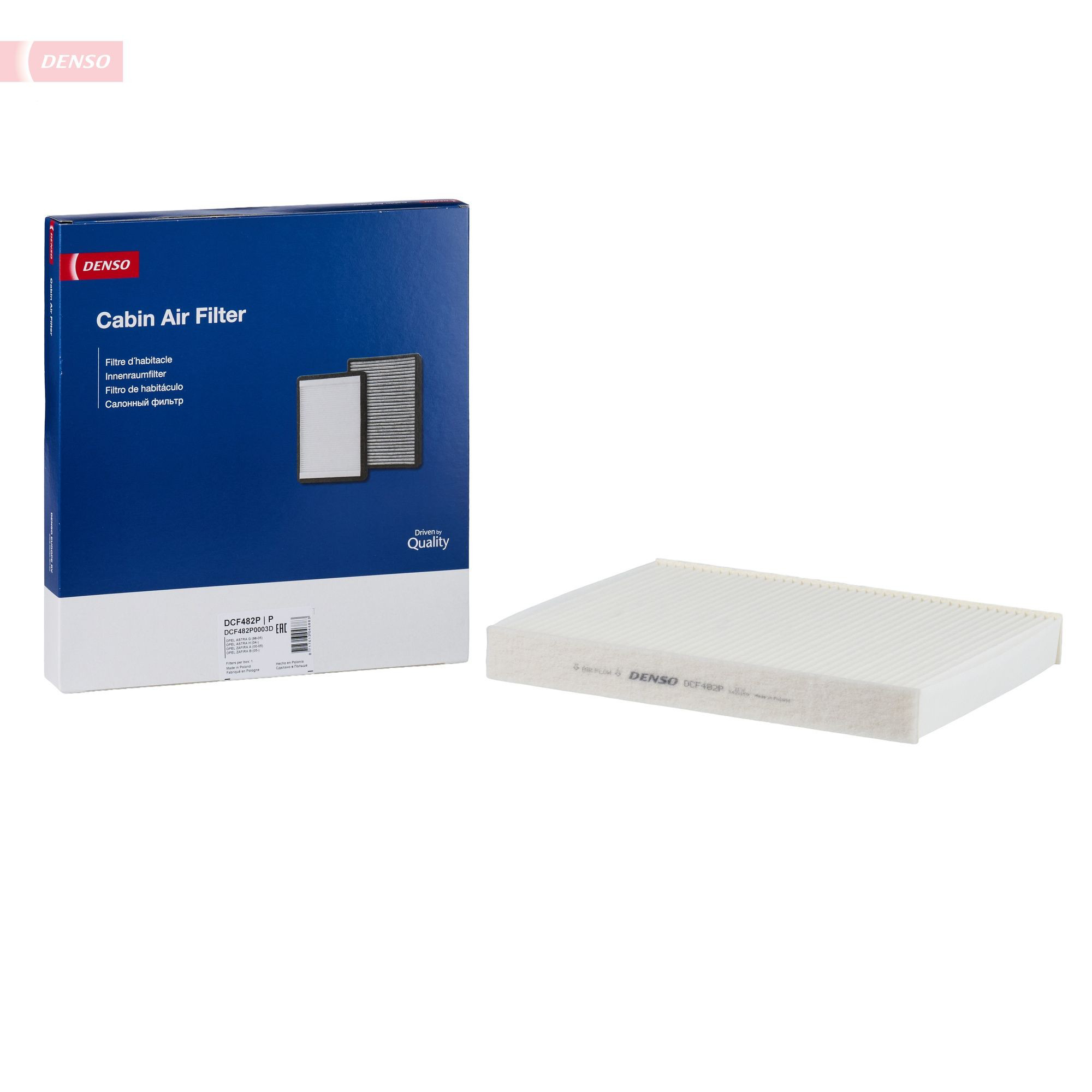 Comprar DCF482P Denso Filtro de aire del habitáculo