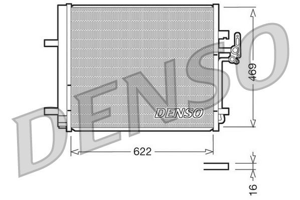 Aire acondicionado capacitor Denso DCN10016 precio, desde 91,94 EUR