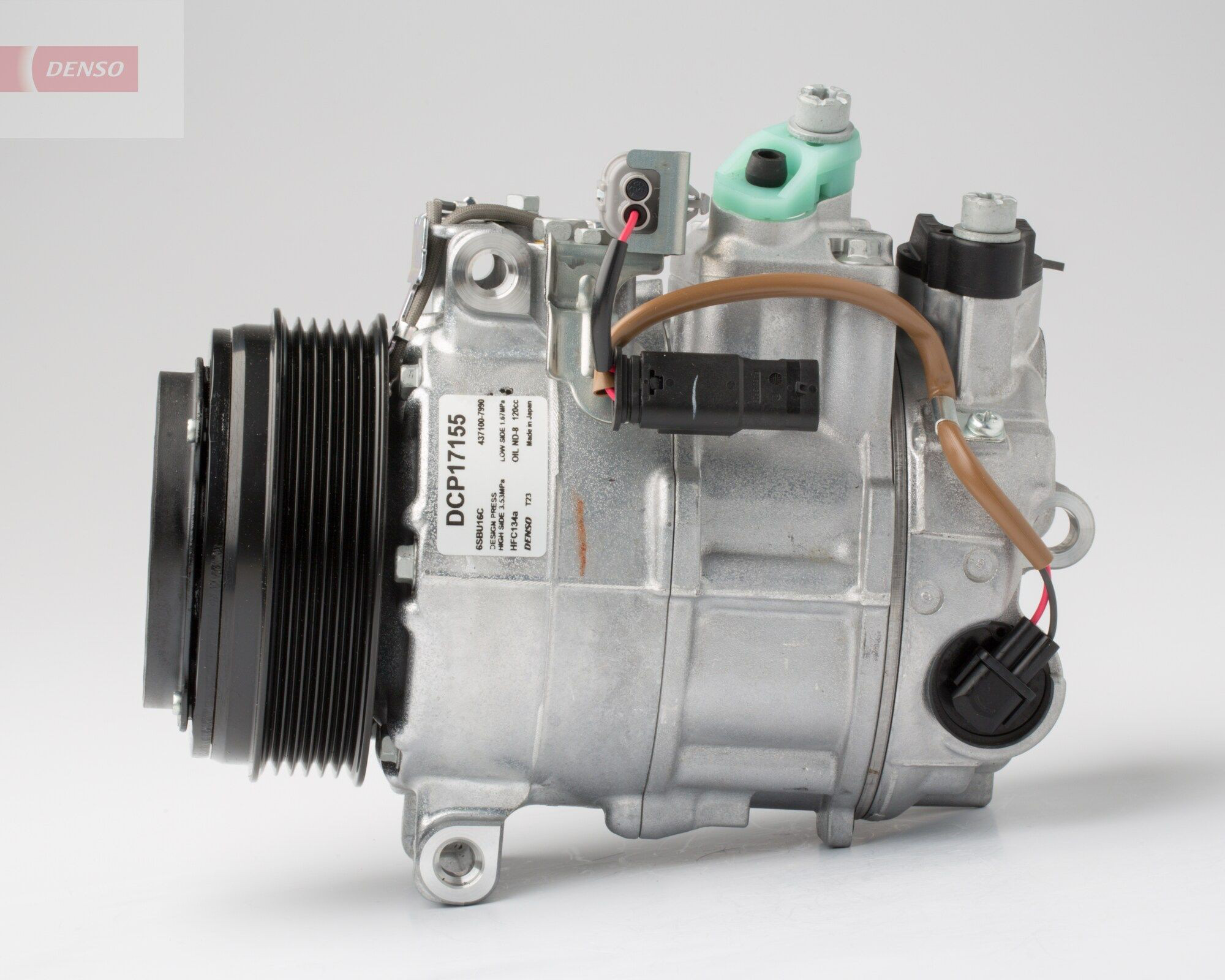Compresor de aire acondicionado DCP17155 Denso