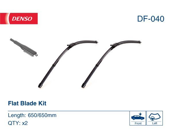 DF040 Denso Escobillas Limpiaparabrisas delanteras