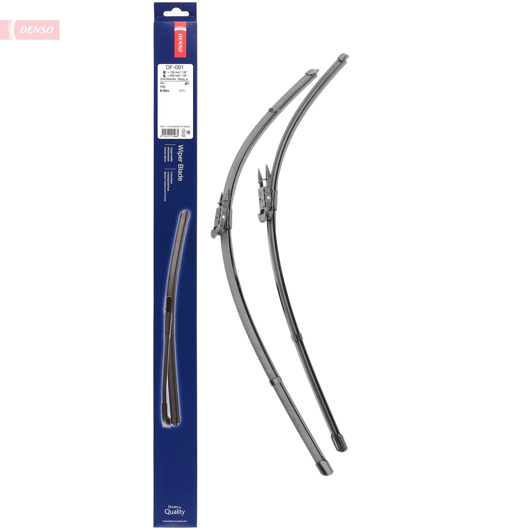 Escobillas delanteras Denso DF091 precio, desde 26,71 EUR