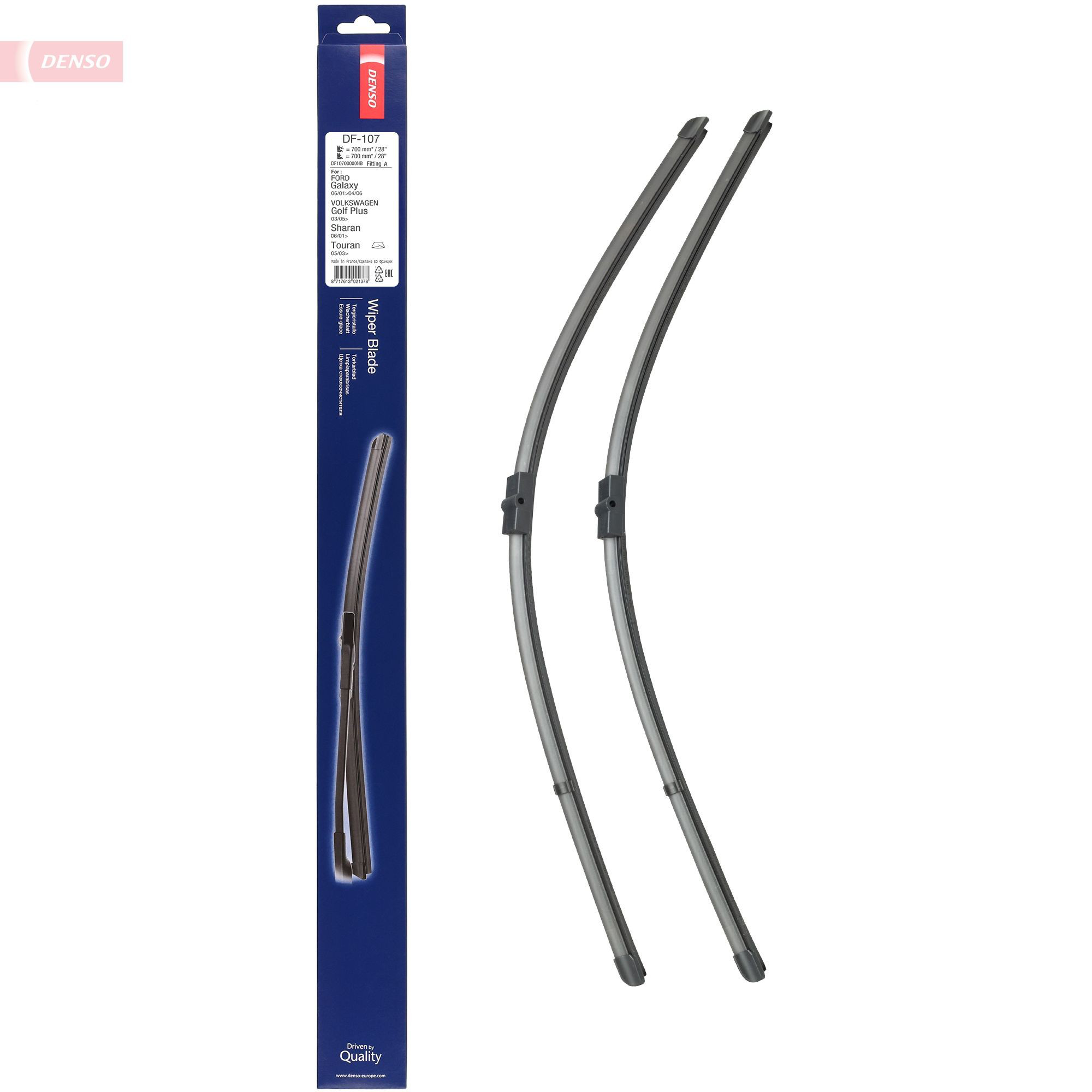 Escobilla del limpiaparabrisas del lado del conductor Denso DF107 precio, desde 13,96 EUR