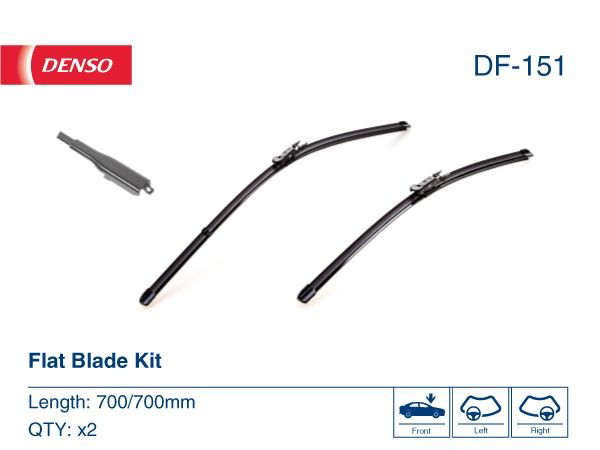 DF151 Denso Escobillas Limpiaparabrisas delanteras