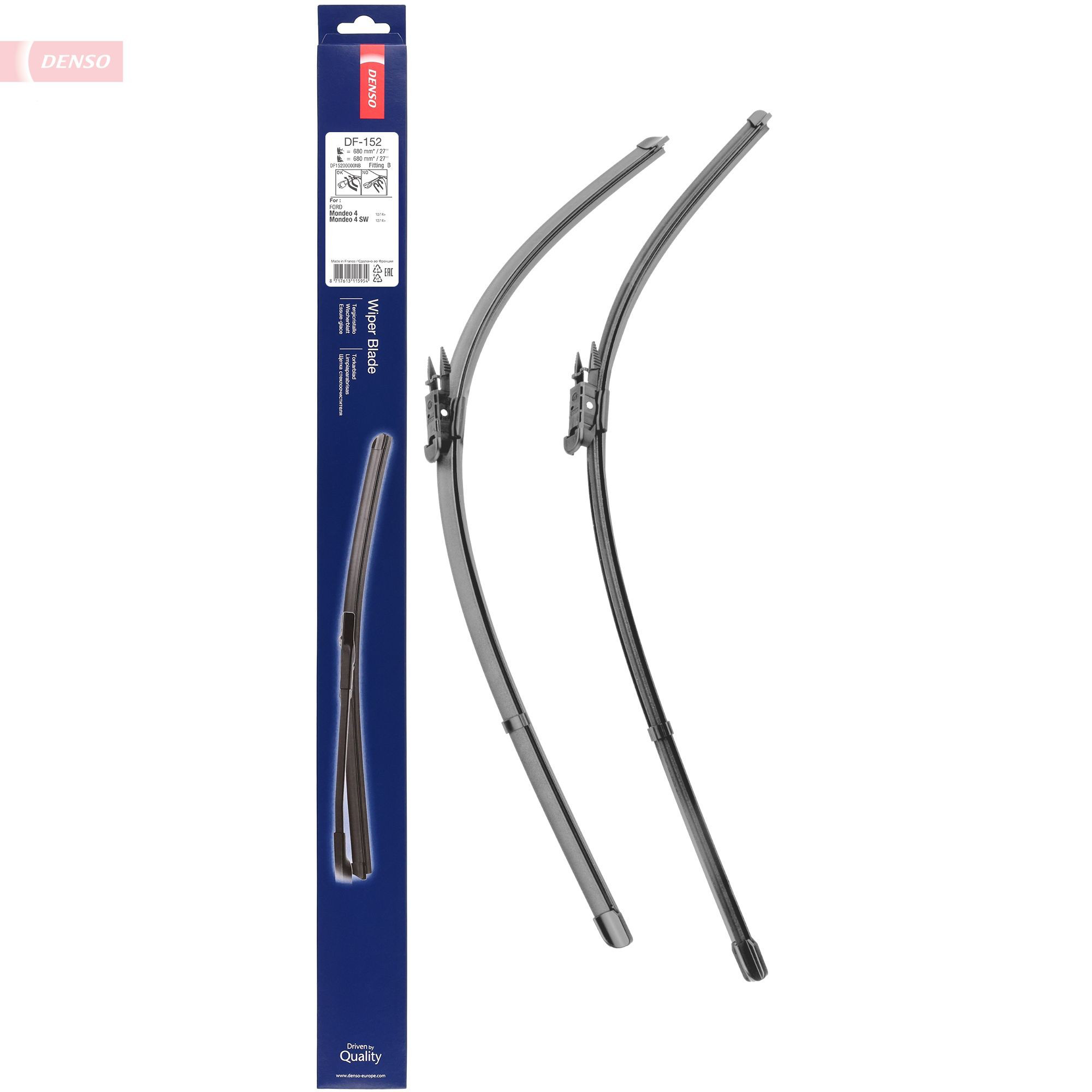 DF152 Denso Limpiaparabrisas delantera