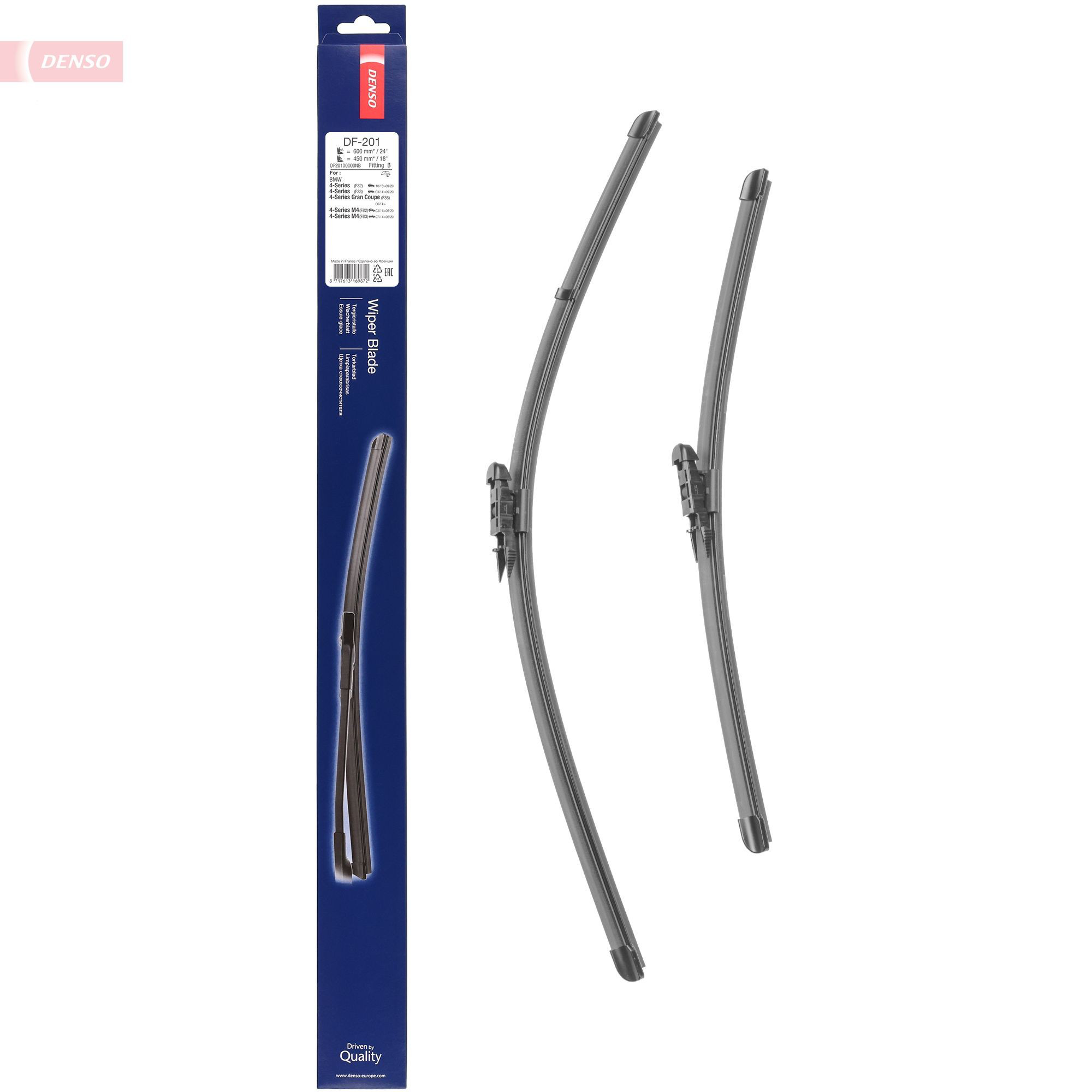 Escobilla del limpiaparabrisas del lado del conductor Denso DF201 precio, desde 30,55 EUR