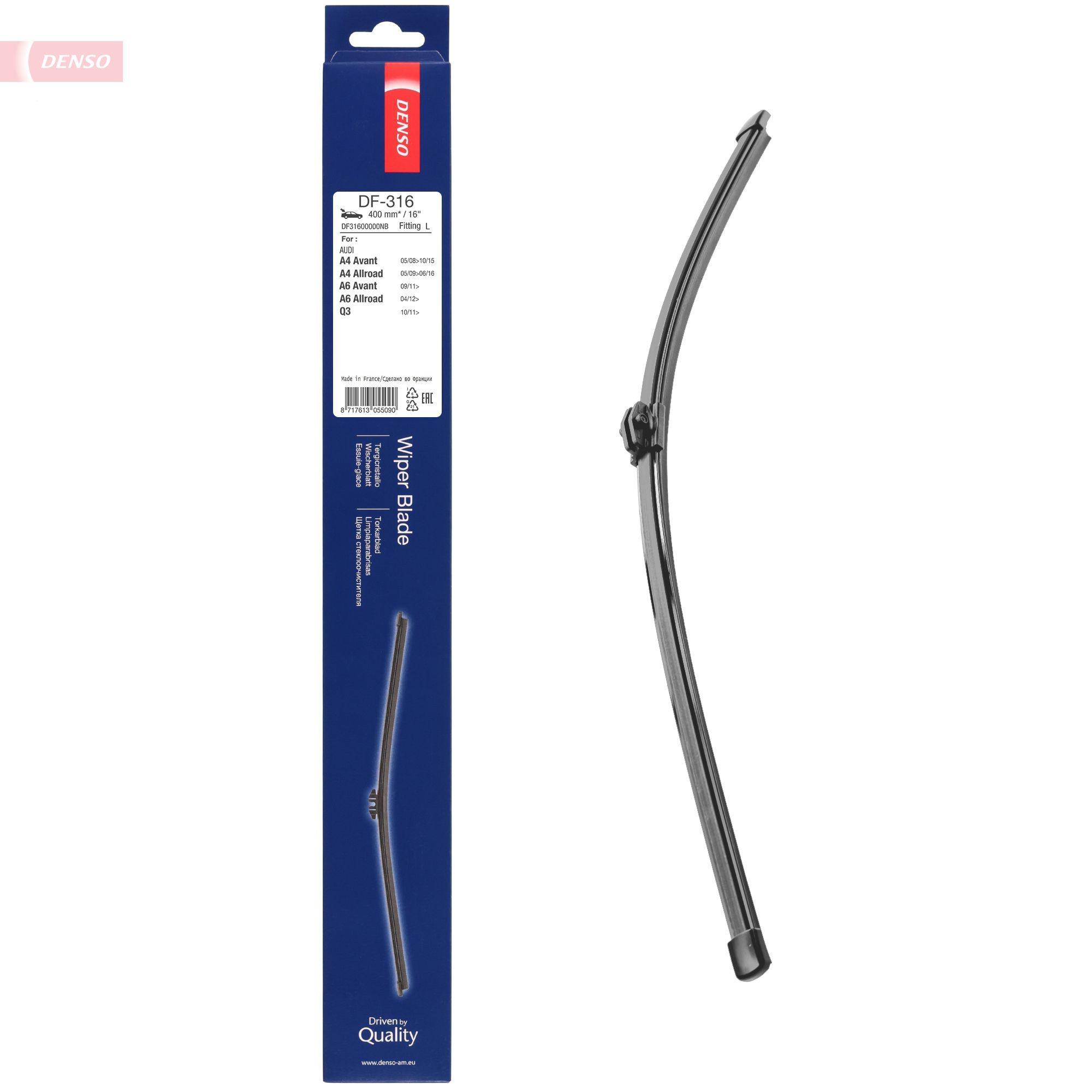 Escobilla del limpiaparabrisas trasero Denso DF316 precio, desde 6,47 EUR