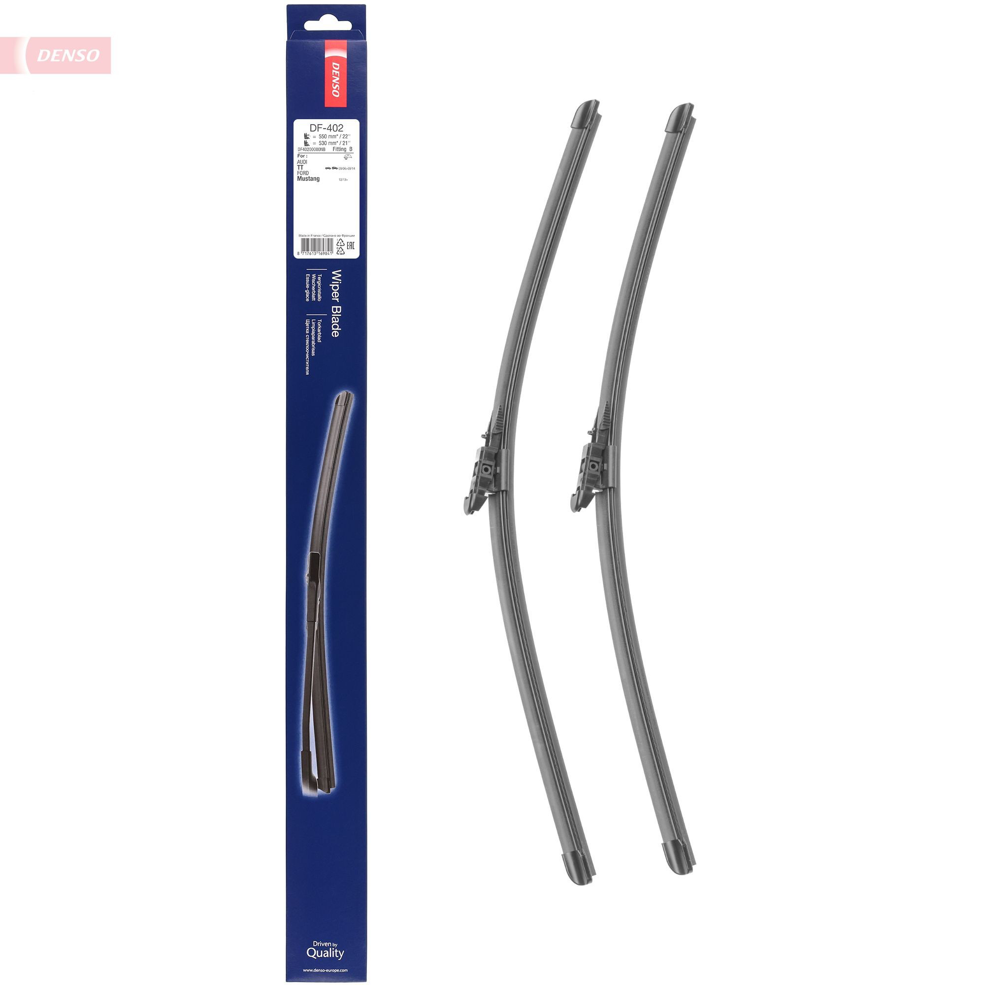 Escobillas delanteras Denso DF402 precio, desde 25,16 EUR