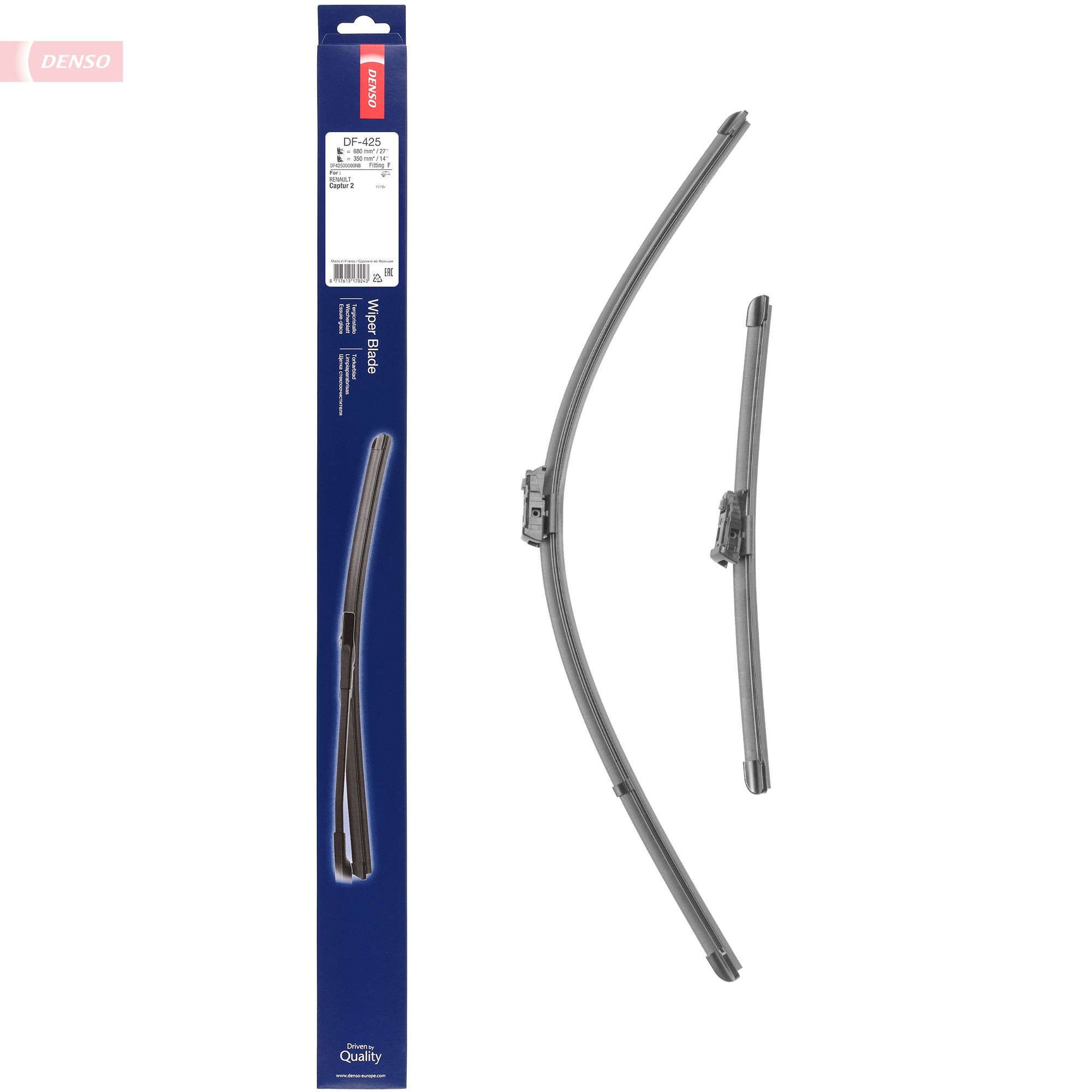 Escobillas delanteras Denso DF425 precio, desde 22,40 EUR